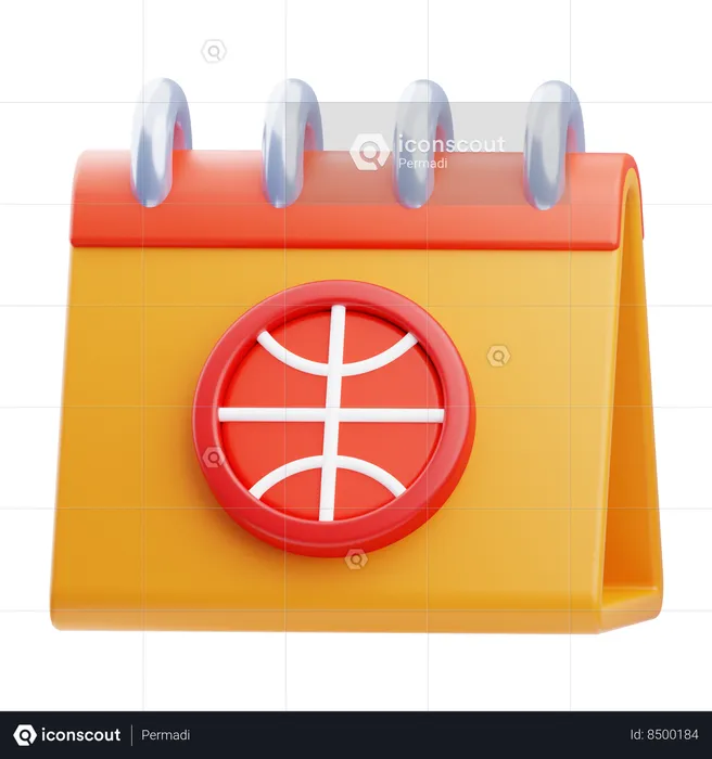 Basketball Tournament  3D Icon