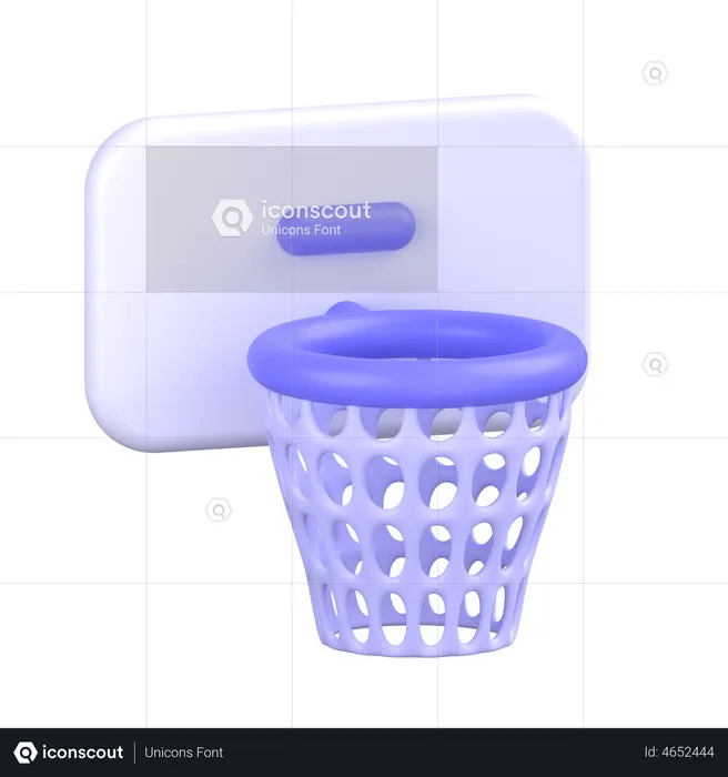 Basquetebol  3D Icon