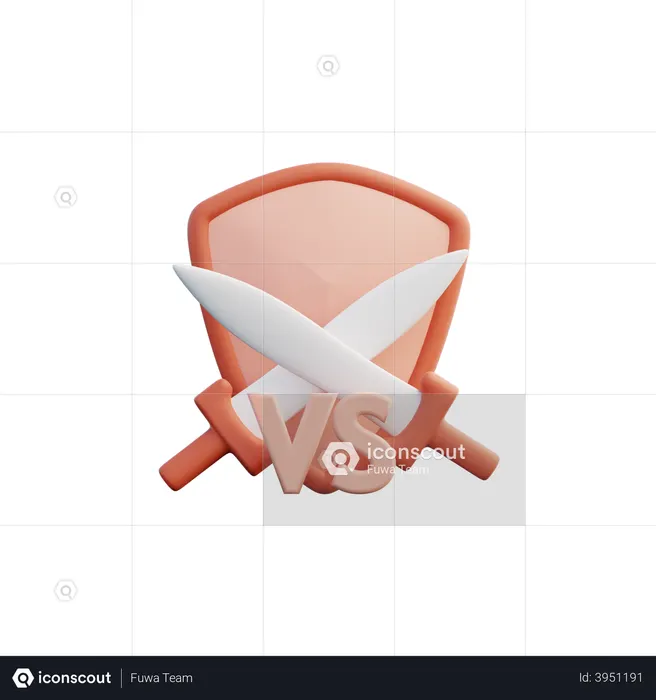 Batalha  3D Icon