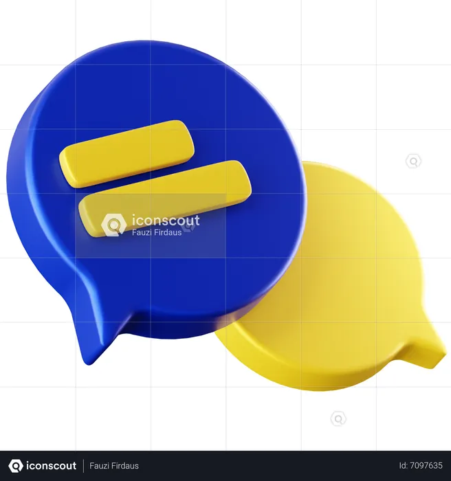 Bater papo  3D Icon