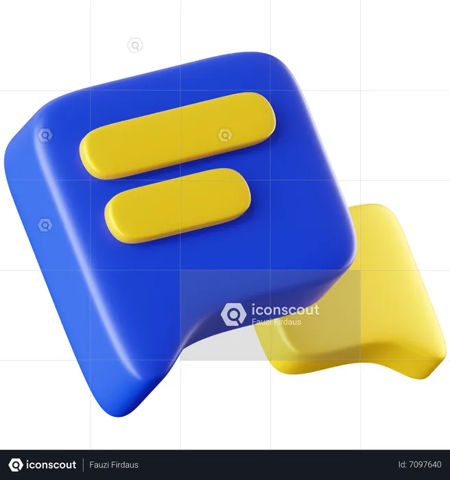 Bater papo  3D Icon