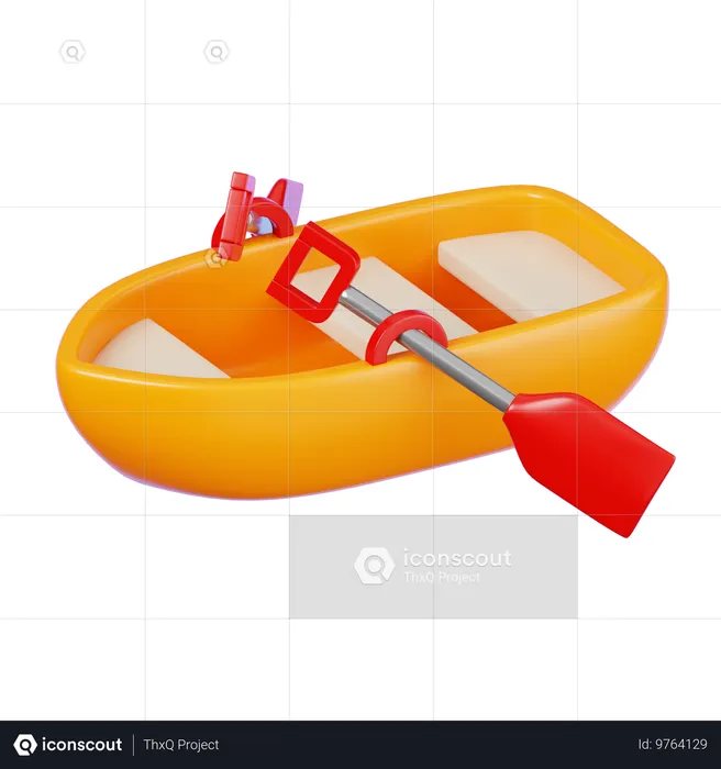 Bateau  3D Icon