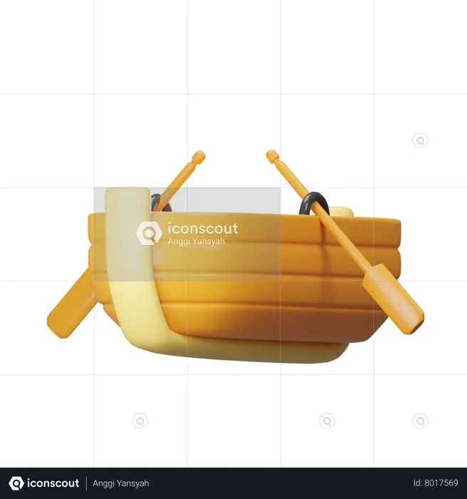 Bateau  3D Icon