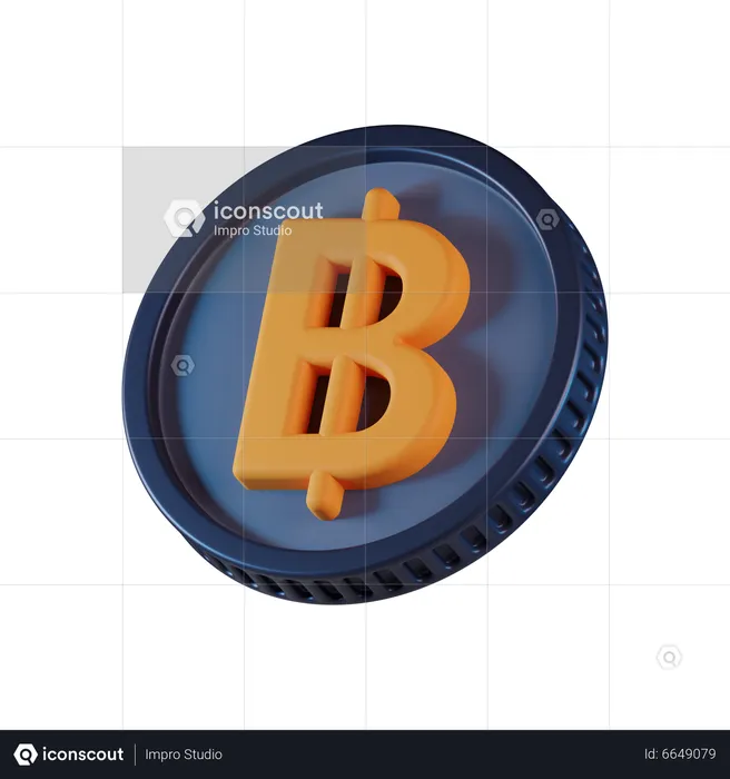 Bath Coin  3D Icon