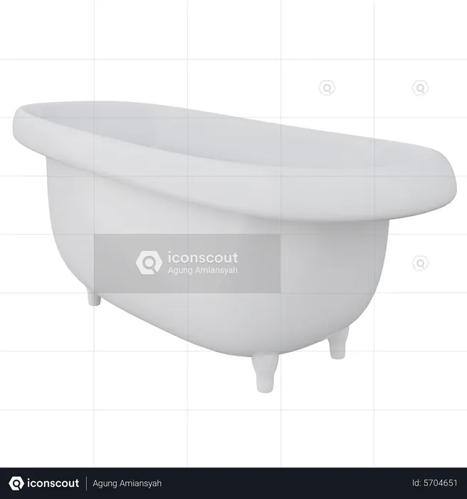 Bathtub  3D Icon
