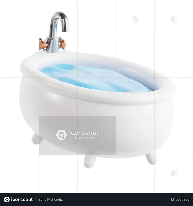 Bathtub  3D Icon