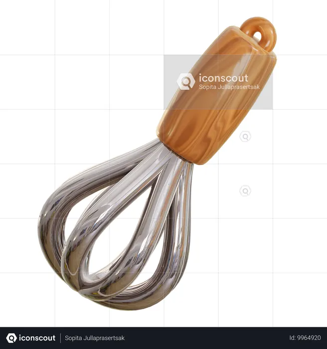 Batidor  3D Icon
