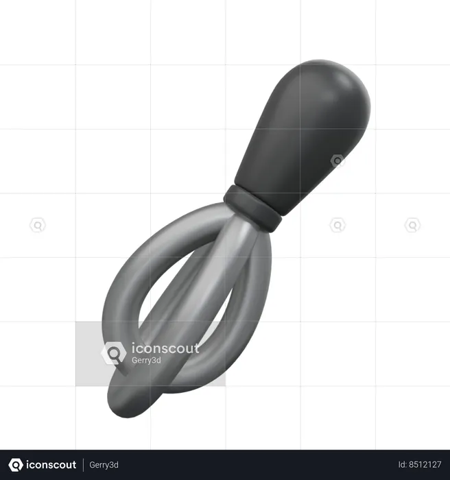 Batidor para hornear  3D Icon