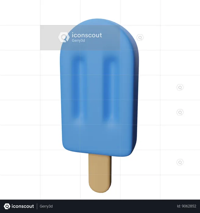 Bâton de glace  3D Icon