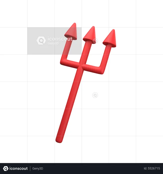 Bâton du diable  3D Icon