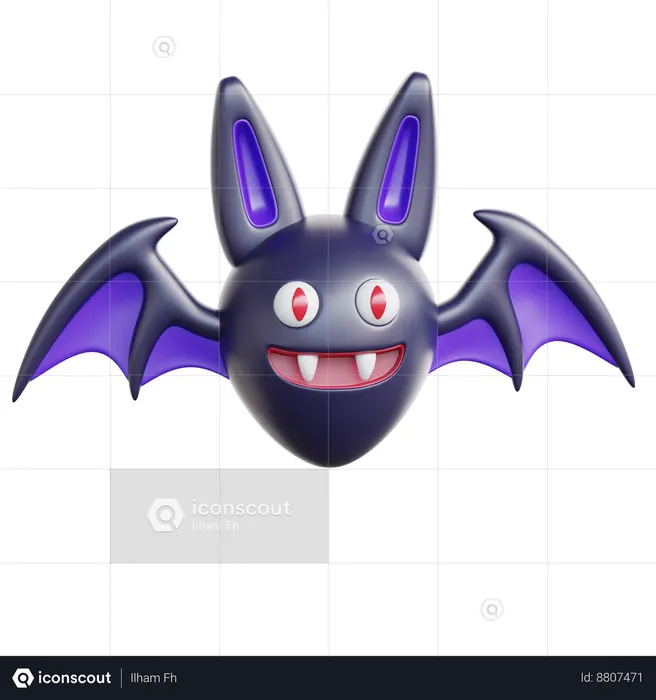 Bats  3D Icon