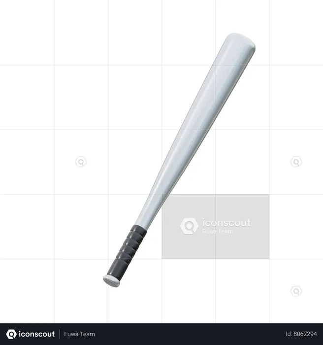 Batte de baseball  3D Icon