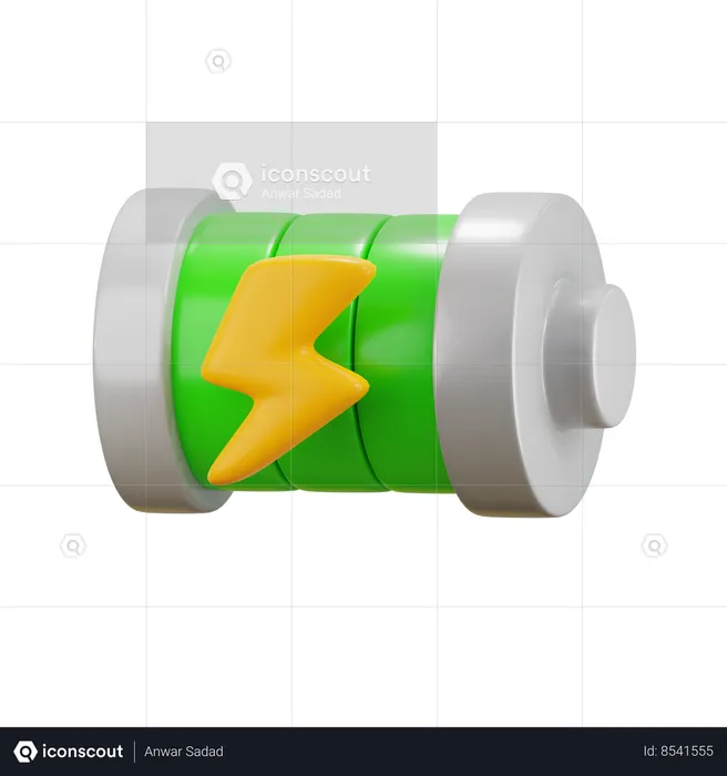 Batterie  3D Icon