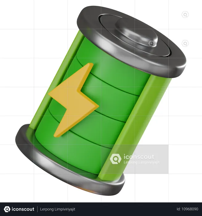 Batterie  3D Icon