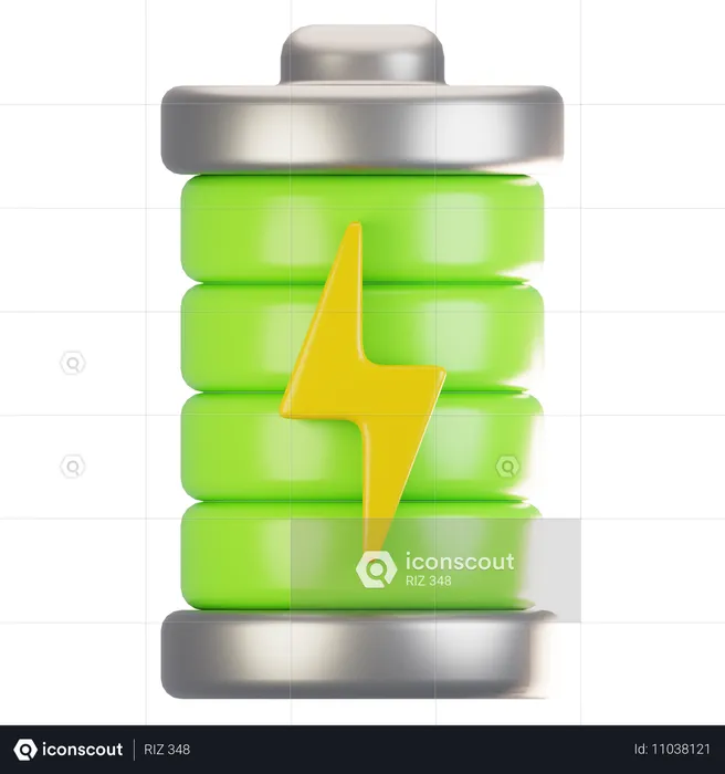 Batterie  3D Icon