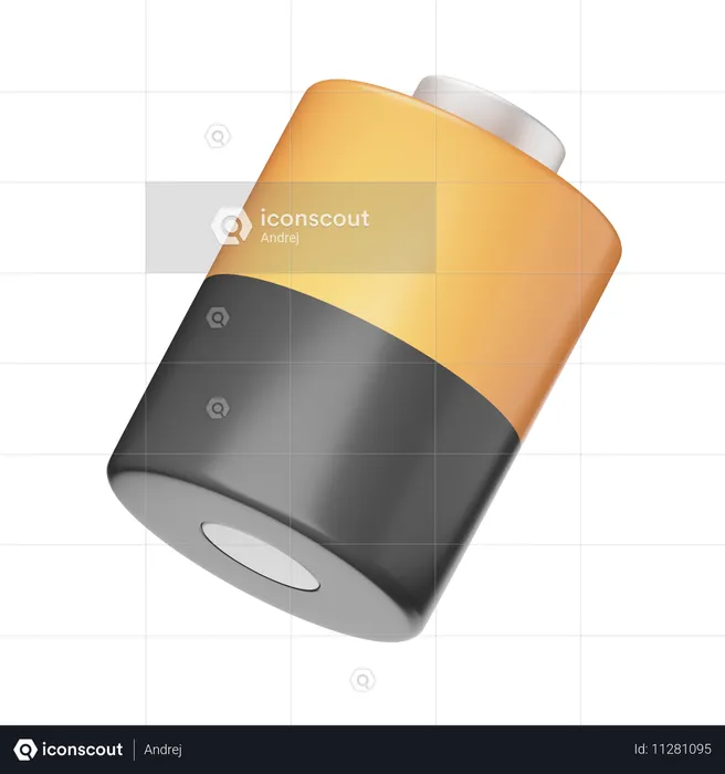 Batterie  3D Icon