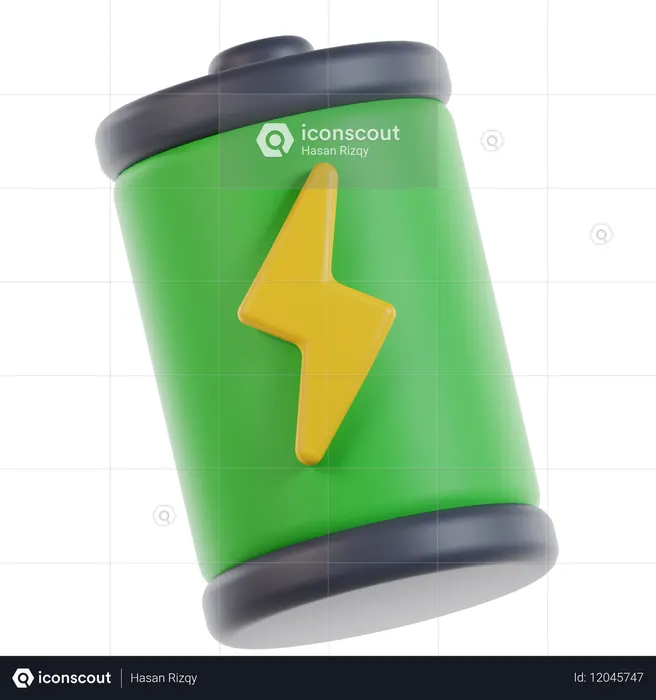 Batterie  3D Icon