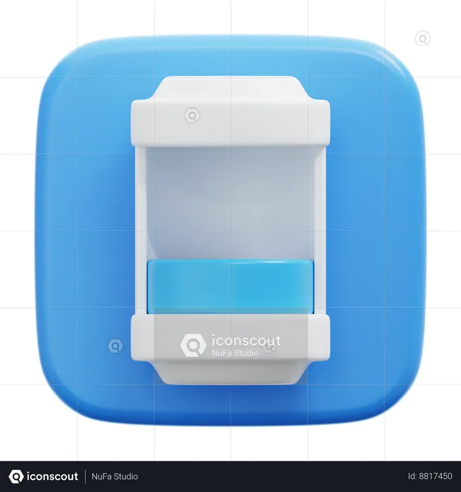Batterie faible  3D Icon