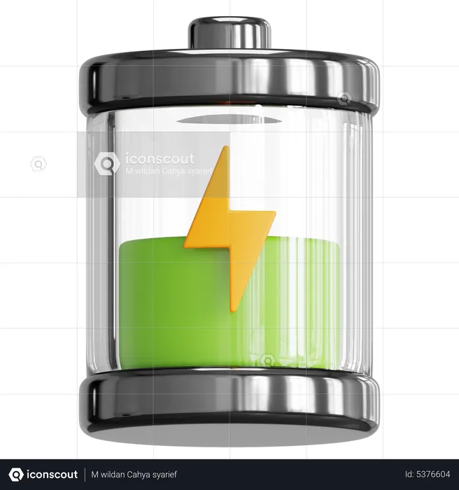Batterien  3D Icon