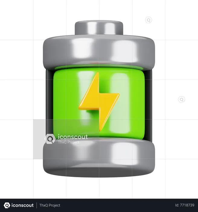 Batteries  3D Icon