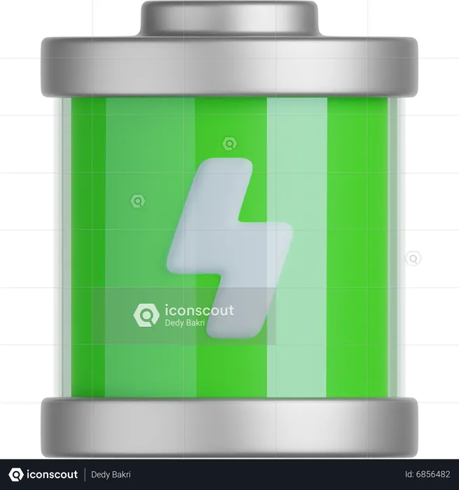 Batteries  3D Icon