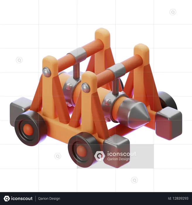 Battering Ram  3D Icon