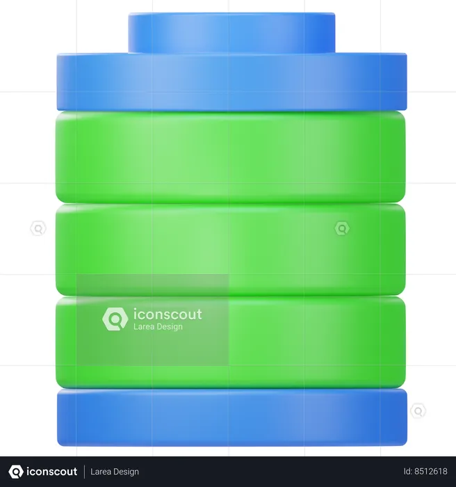 Battery  3D Icon