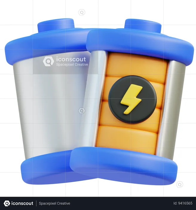 Battery  3D Icon