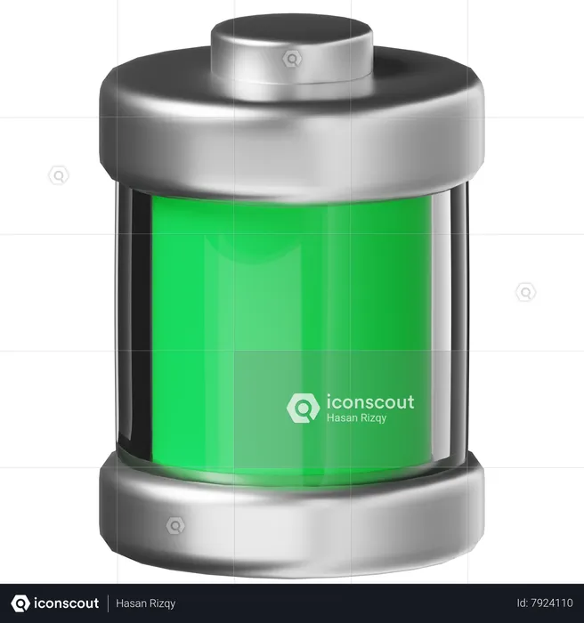 Battery  3D Icon