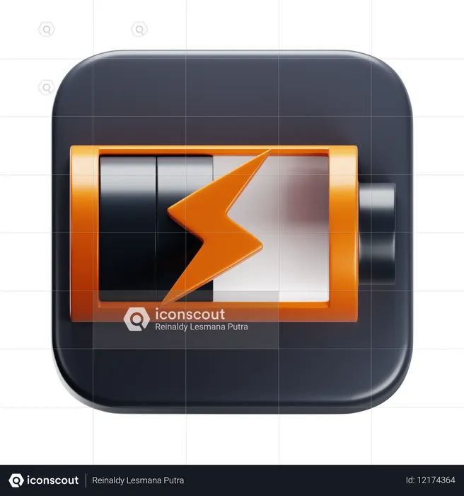 Battery  3D Icon