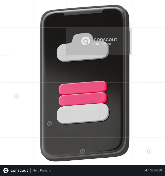 Battery 50 Percent  3D Icon