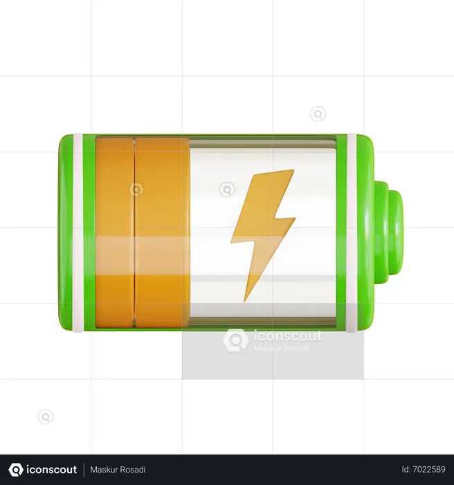 Battery  3D Icon