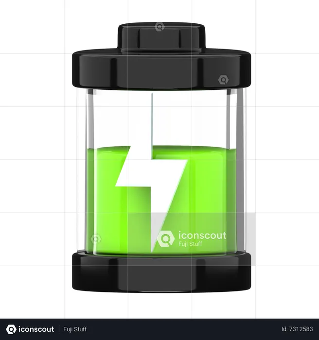 Battery  3D Icon