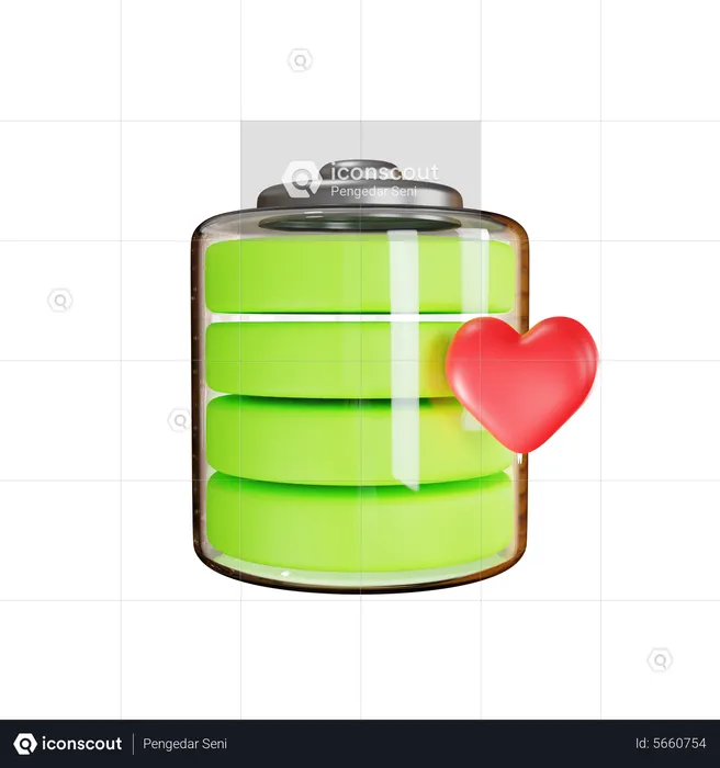 Battery Health  3D Icon