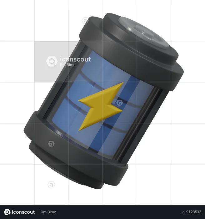 Battery status  3D Icon