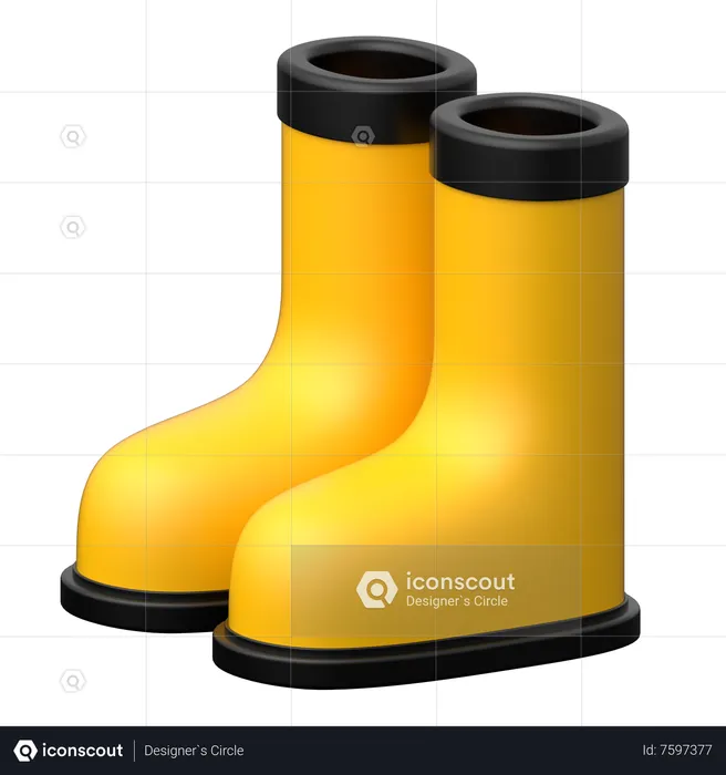 Bauernstiefel  3D Icon