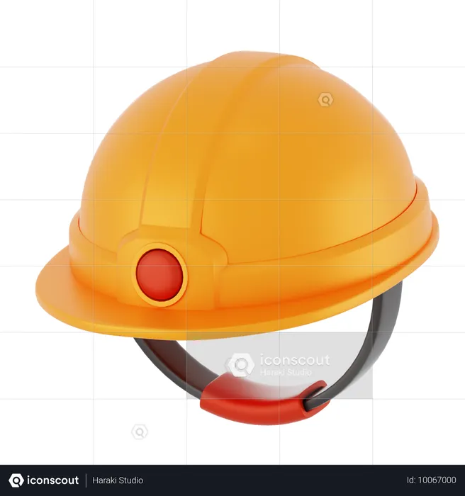 Bauhelm  3D Icon