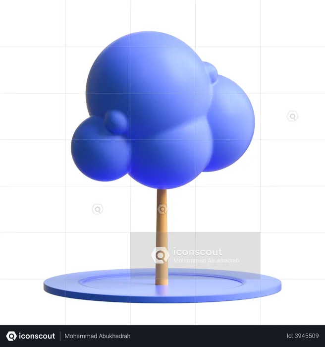 Baum  3D Illustration