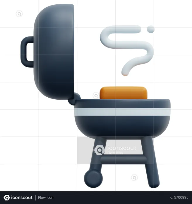 Bbq  3D Icon