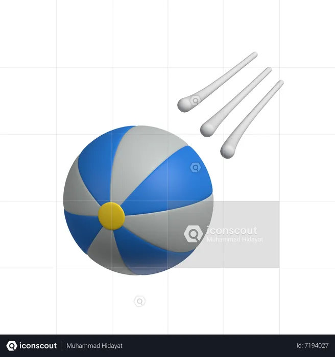 Beach Ball  3D Icon