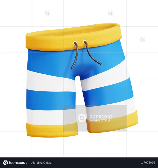 Beach Cloth  3D Icon