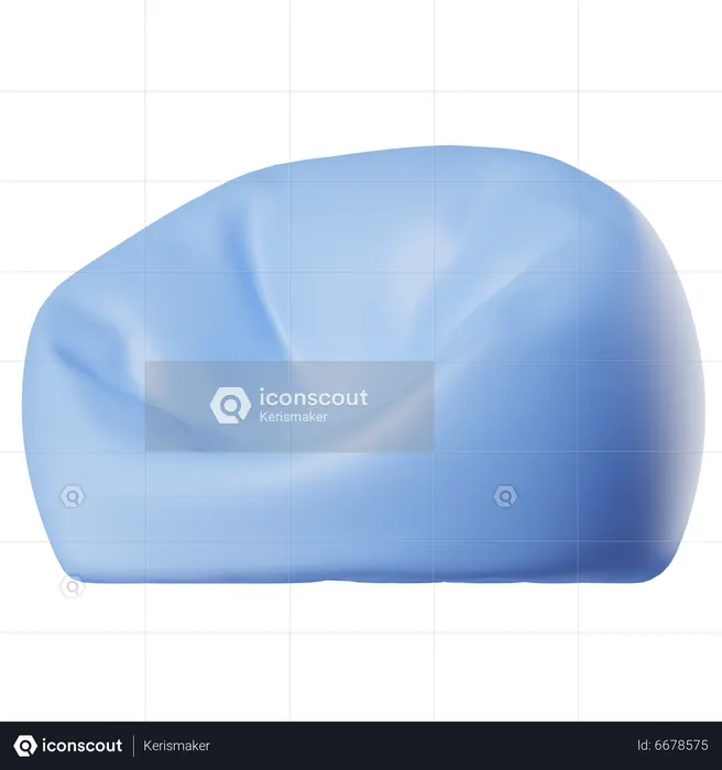 Beanbag  3D Icon