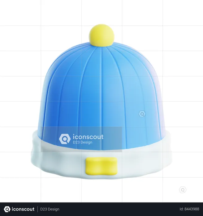 Beanie  3D Icon