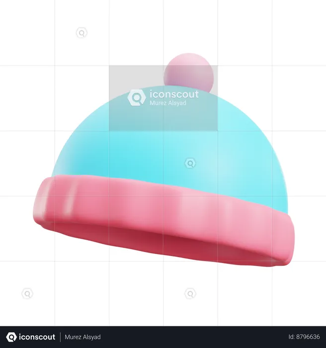 Beanie  3D Icon