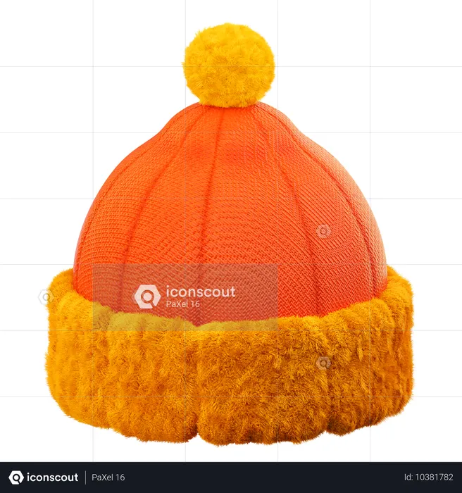 Beanie  3D Icon