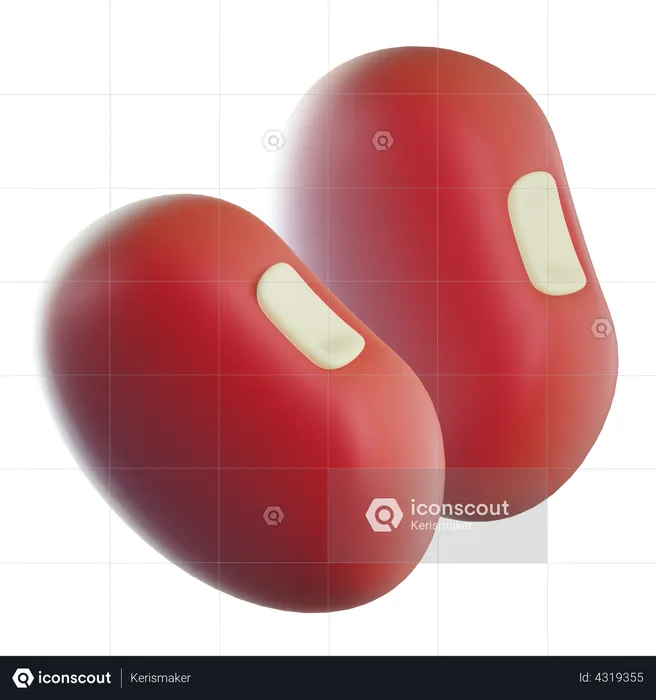Beans  3D Icon