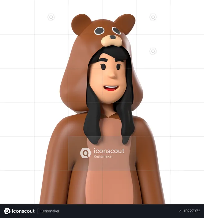 Bear  3D Icon