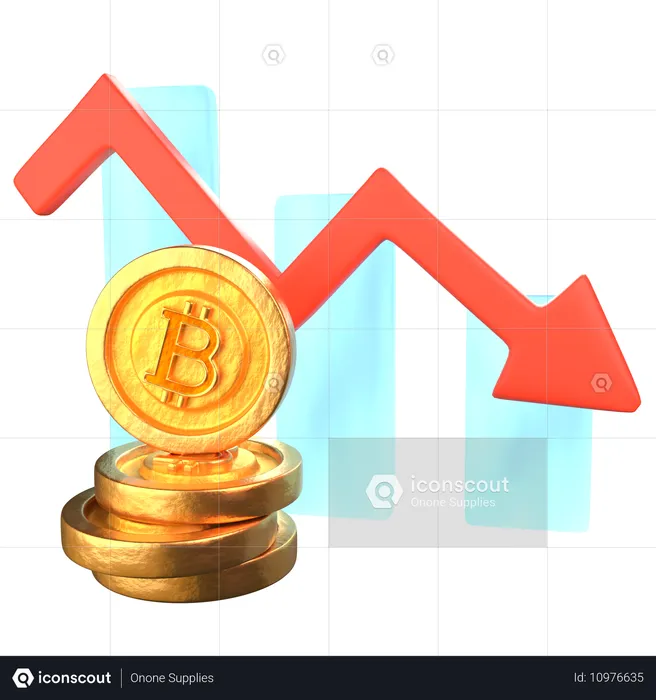 Bear Market  3D Icon