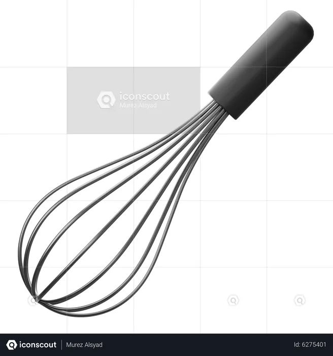 Beater-Whisk  3D Icon