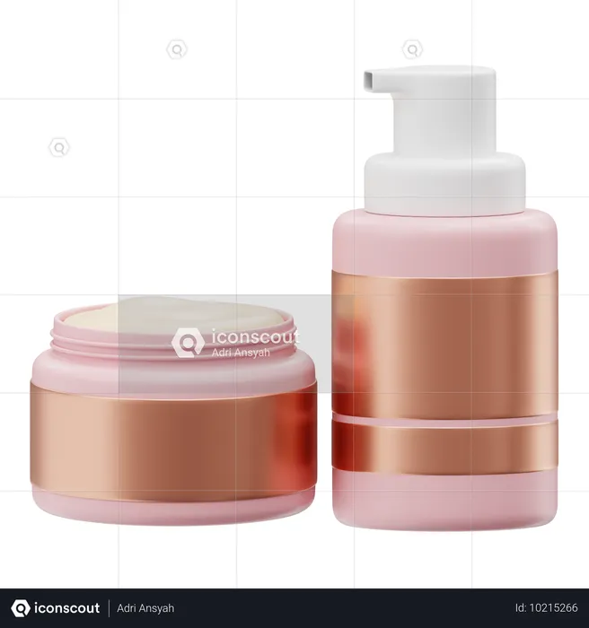 Beauty Cream  3D Icon